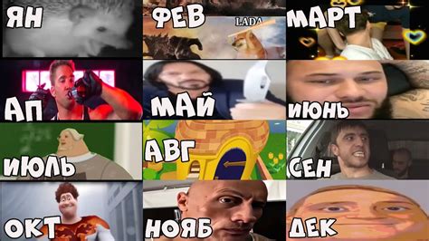 Календарь мемов 2021 Все мемы 2021 года Youtube