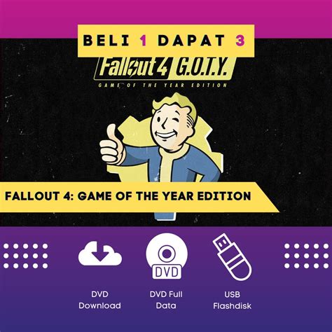 Jual FALLOUT 4: GAME OF THE YEAR EDITION | Game PC Original | Shopee ...