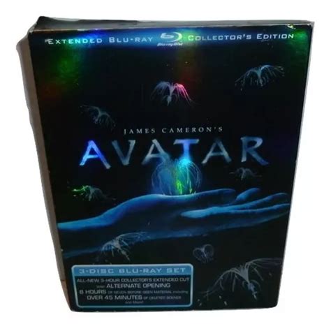 Avatar Extended Blu Ray Collectors Edition Set Discos Mercadolibre