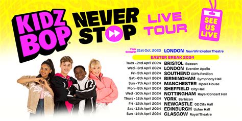 KIDZ BOP - Never Stop Live Tour 2024, Official Concert Tickets from ...