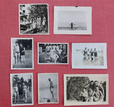 LOT PHOTOS anciennes Années Jjeunes hommes torse nus gay interest EUR PicClick FR