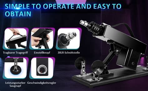 Himoox Sex Maschine Fickmaschine Mit Dildo Saugnapfadapter Automatische Sto Funktion