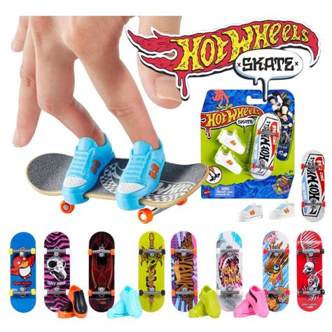 Skate De Dedo Hot Wheels Fingerboard Brinquedo Menino Menina Crian A Mattel Shopee Brasil
