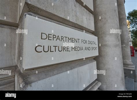 Department For Digital Culture Media And Sport Stock Photo Alamy