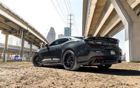 Quick Enough for Most: Black Chevy Camaro ZL1 Boasting Custom Incurve ...