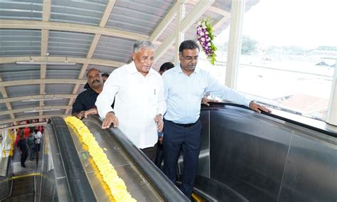 Ksr Bengaluru And Kengeri Railway Stations Get Escalators