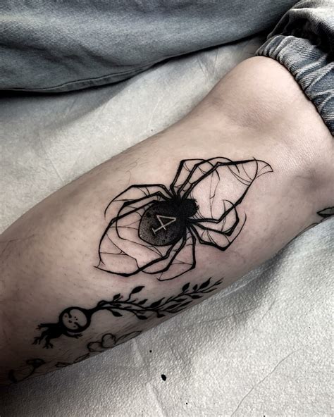 30 Dark & Scary Spider Tattoo Ideas for Men & Women in 2023