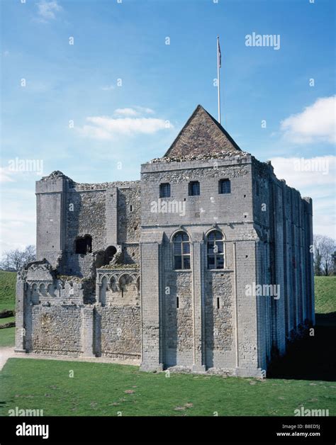 Castle Rising Norman Castle Norfolk Stock Photo Alamy