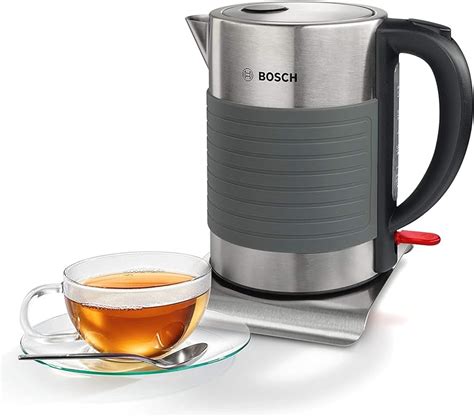 Bosch TWK7S05 kettle wireless 1,7l - stainless steel grey : Amazon.co ...