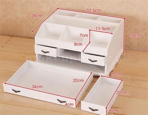 Органайзер для косметики своими руками из дерева | Organizador de ...