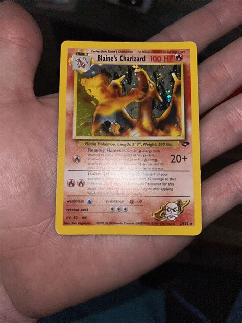 2000 Blaine S Charizard 2 132 Holo Rare Gym Challenge EBay