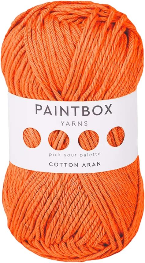 Amazon Paintbox Yarns Cotton Aran Yarn Oz G Yards