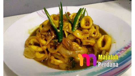Resepi Sotong Masak Kunyit Berkuah Resepi Sotong Goreng Kunyit