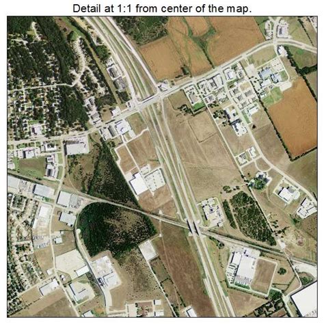 Aerial Photography Map of Mansfield, TX Texas