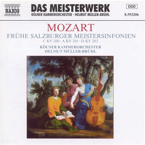 Helmut M Ller Br Hl Cologne Chamber Orchestra Mozart Early