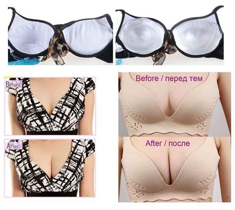 Clear Silicone Triangle Gel Breast Enhancers Push Up Pads For Bikini Swimsuit Sportswear