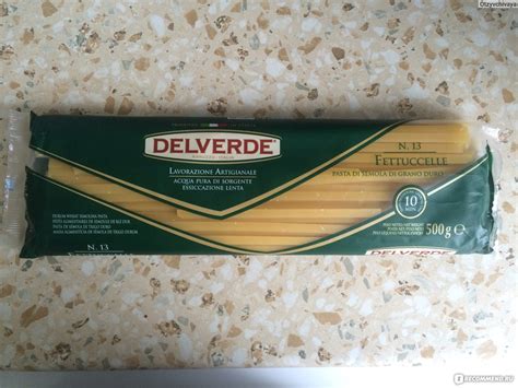 Макаронные изделия Delverde Fettuccelle N.13 - «Лапша,которая не ...
