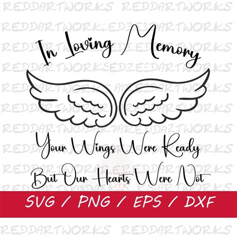 In Loving Memory SVG, Memorial Quote SVG, Memorial SVG, in Memory Svg ...