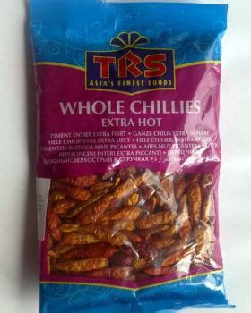 Whole Red Chillies Extra Hot G Kd Wholesale Cash Carry