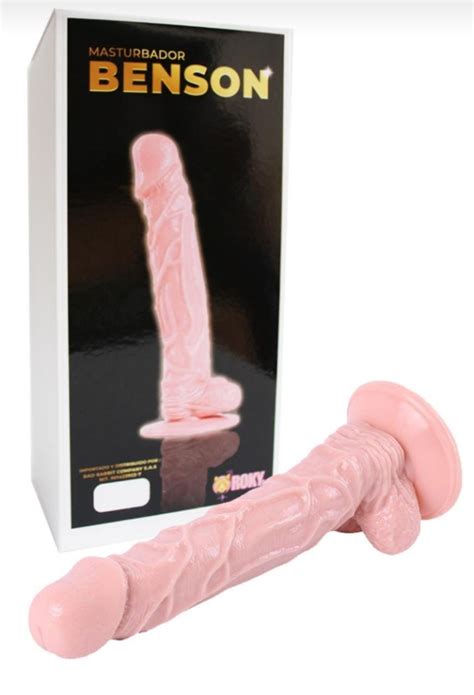Dildo Consolador Realista Con Ventosa Juguete Sexual Benson Cm