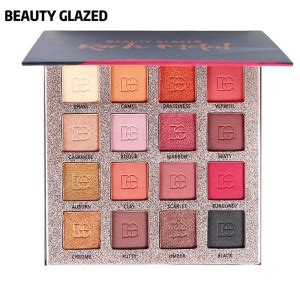 Beauty Glazed Color Eyeshadow Palette Eyeshadow Pigment Nude