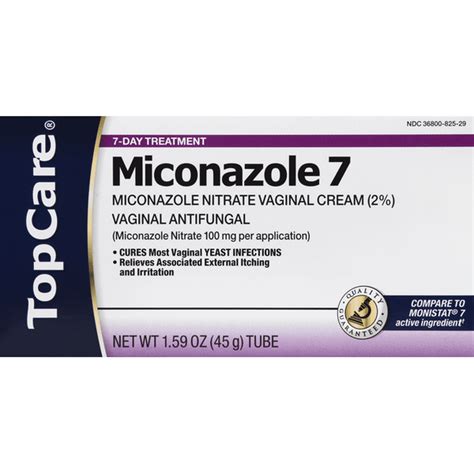 Topcare Miconazole 7 Tube 159 Oz Instacart