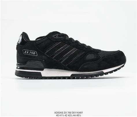 Кроссовки Adidas ZX 750 черные с желтым и красным, цены. Купить Adidas ...