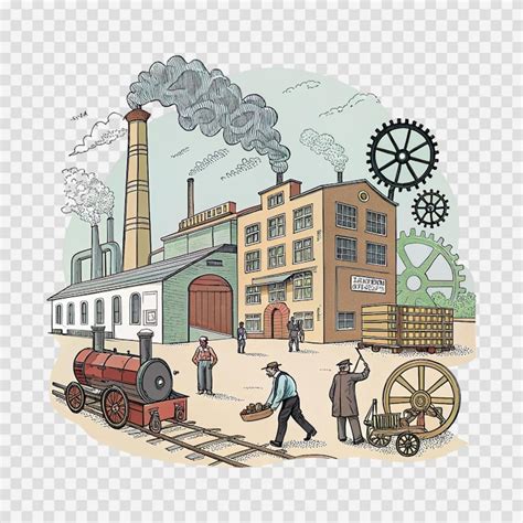 Imágenes De Dibujos Animados Sobre Revolucion Industrial Descarga