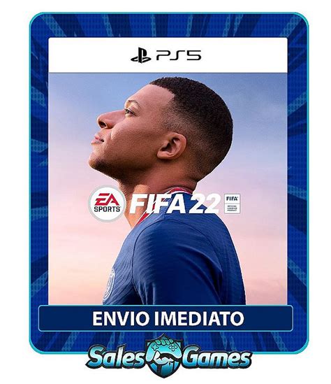 Fifa 22 Ps5 Edição Padrão Primária Mídia Digital Sales Games