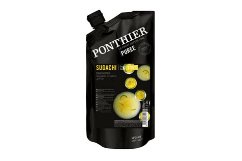 Ponthier Chilled Sudachi Puree 1kg Gaults Deli