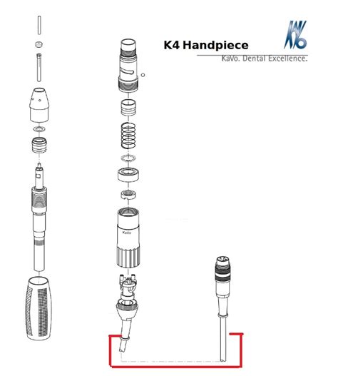 Complete Cable For Kavo K Micromotor Odonto Magic