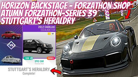 FORZA HORIZON 4 HOW TO COMPLETE Weekly Forzathon Challenges STUTTGART S