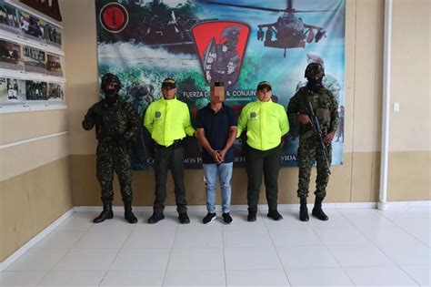 Ejército Nacional capturó a un presunto integrante del GAO r E37 Mario