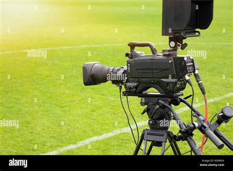 Tv Camera At Football Match Stock Photos & Tv Camera At Football Match ...
