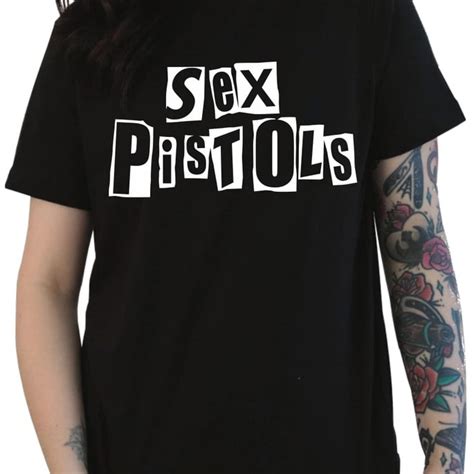Baby Look Sex Pistols Rockwear Preta Elo Produtos Especiais