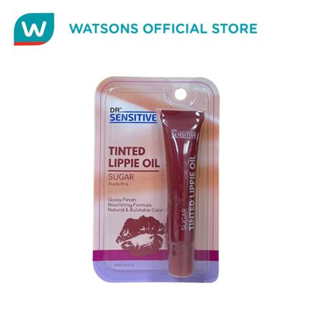 DR SENSITIVE Tinted Lippie Oil Sugar Nude Pink Ml Lazada PH