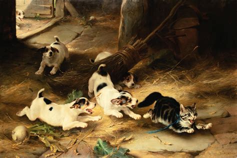 Walter Hunt The Pussy Chase The French Touch Hommage Alain Et Catherine Bernard