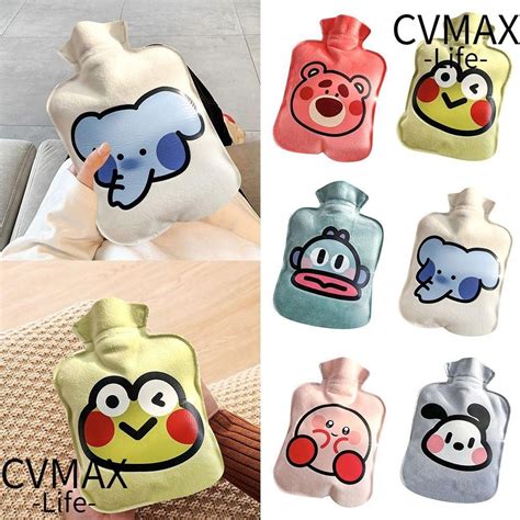 CMAX Plush Hot Water Bag Cartoon Pochacco Strawberry Bear Coldproof Hot Water Bottle Instant