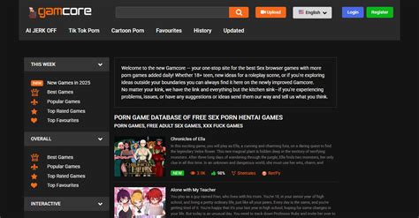 Adult Gaming Why Gamcore Has Been The Go To Porn Game Site Since Porn Dude Blog