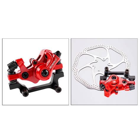 Solid Bike Disc Brake Caliper Mountain Bicycle Front Rear Rotor Disc