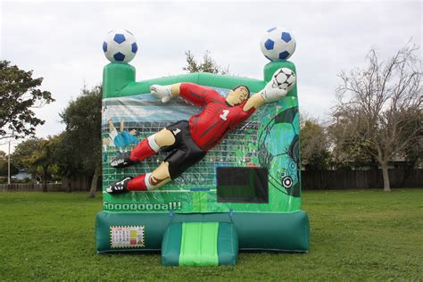 Soccer Inflatable Bounce House Lets Party