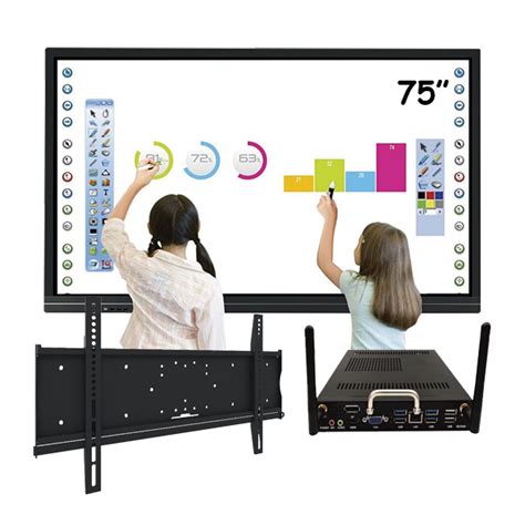 Комплект № 7. Интерактивная панель 65" с компьютером