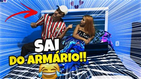 TROLLEI MINHA NAMORADA DIZENDO QUE VIREI GAY YouTube