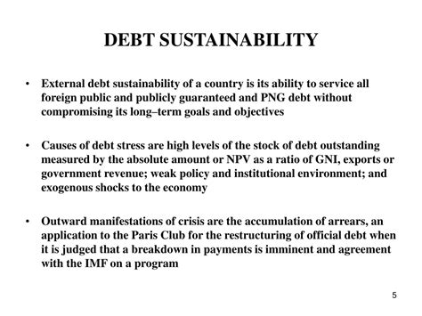 Ppt Debt Sustainability Framework For Low Income Countries Powerpoint