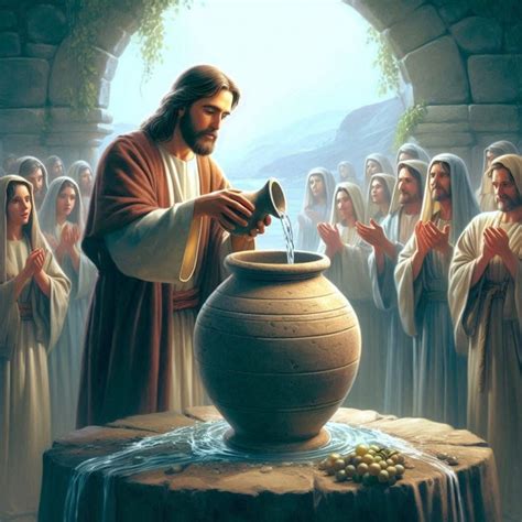 O primeiro milagre de Jesus: a transformação da água em vinho - Rodrigo ...