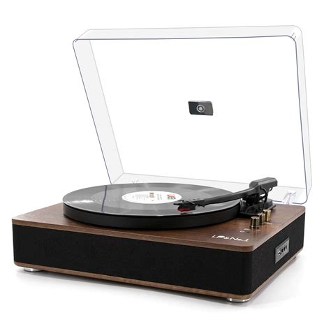 Lp No Bluetooth Record Player With Stereo Speakers Speed Belt