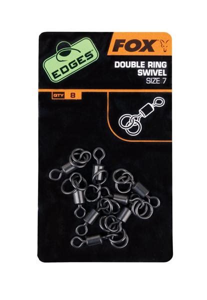 Fox Edges Kwik Change Double Ring Swivel Poingdestres