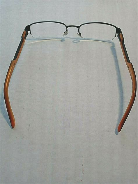 Armani Exchange Eyeglasses Ax 127 Ojgh Mens Black And Orange Eyeglasses