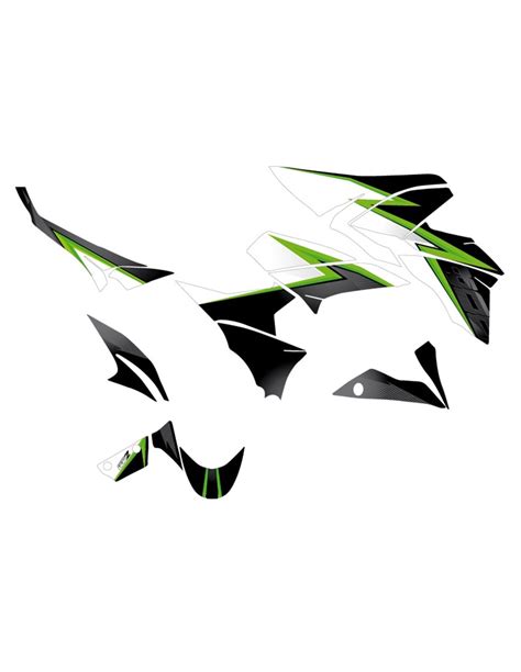 Sticker Set Compatible With Per Kawasaki Z800 2013 2016 Mxpkad15362