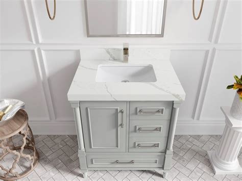 Aberdeen 30 In W X 22 In D Single Sink Bathroom Vanity Abd30